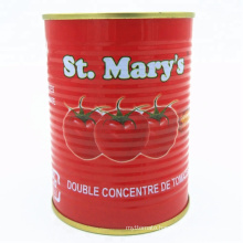 china factory  New Orient Pure Tomato Paste Canned Food Pasta canned package 70g,210g,400g,2.2 kg tomato double concentrate